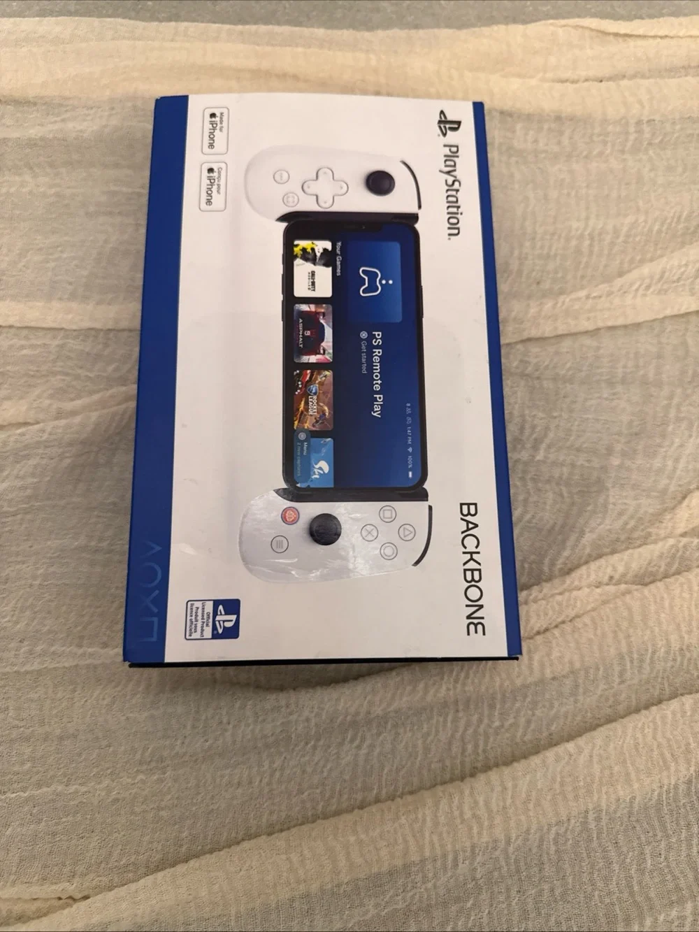 Sony Backbone Mobile Controller - White and Black